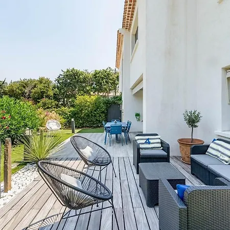 Apartment L'oasis Cassidaine - Jardin 120m2, 2 Places Parking Proche Center Et *